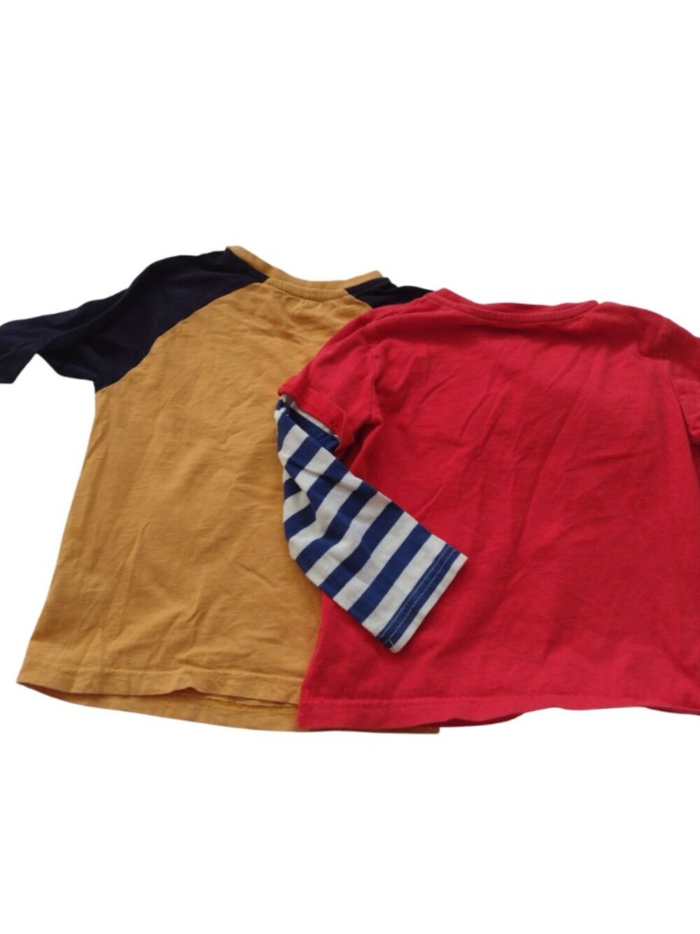 Mini Boden Next Boys Long Sleeve Tops 3-4 Lot of 2 Lemur Farm Tractor Tees - Picture 7 of 8